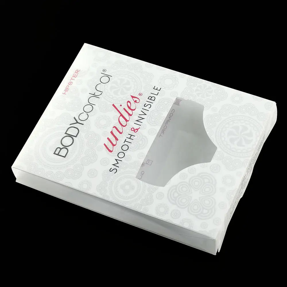 Custom Recycled Clear PVC PET PP Plastic Packaging Box for Men Underwear Clothes