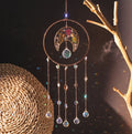 Drop Glue Dried Flower Sun Catcher Window Decoration Home Decorations Garden Crafts Wall Decor Sun Catcher