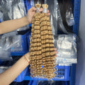 Unprocessed Virgin 100g Boho Braids Loose Deep Wave Human Hair Bulk Extensions Wholesale Vendor with No Weft