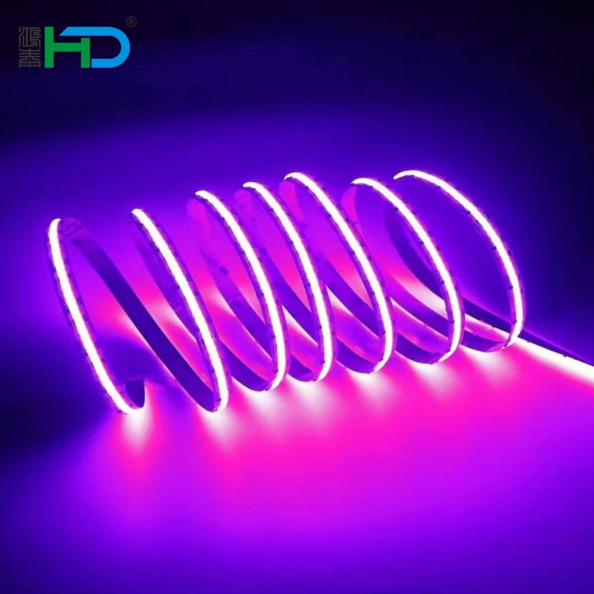 Cob Led 5V RGB 12mm Rgbcct 24V 21W RGB Strip Light with Microphone Voice Control NFC PCB Landscape Lighting