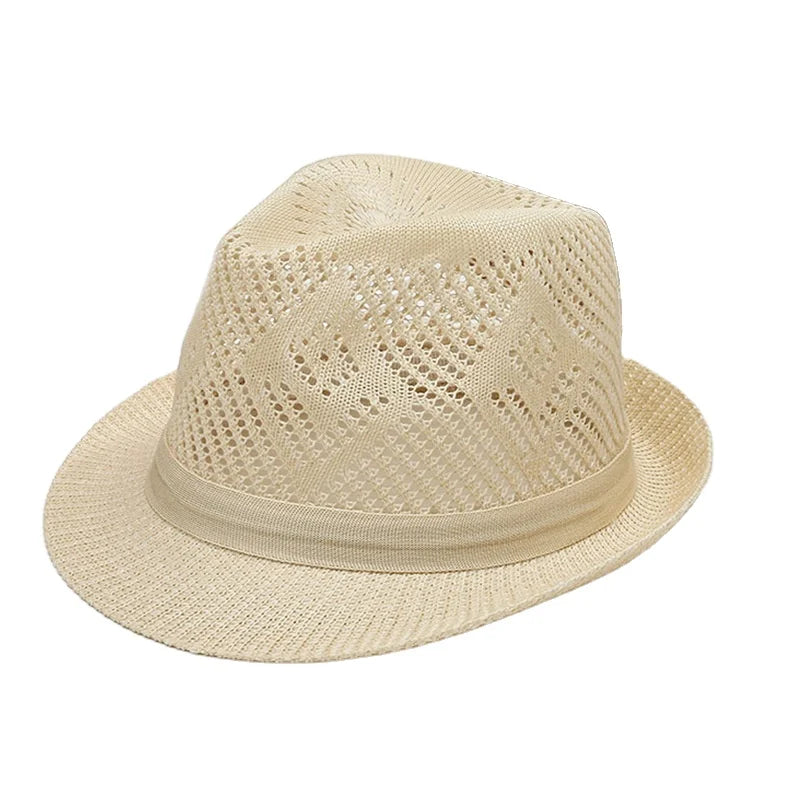 Classic Trendy Outdoor Breathable Floppy Sun Hat for Men for Farmers Work and Sunscreen Protection