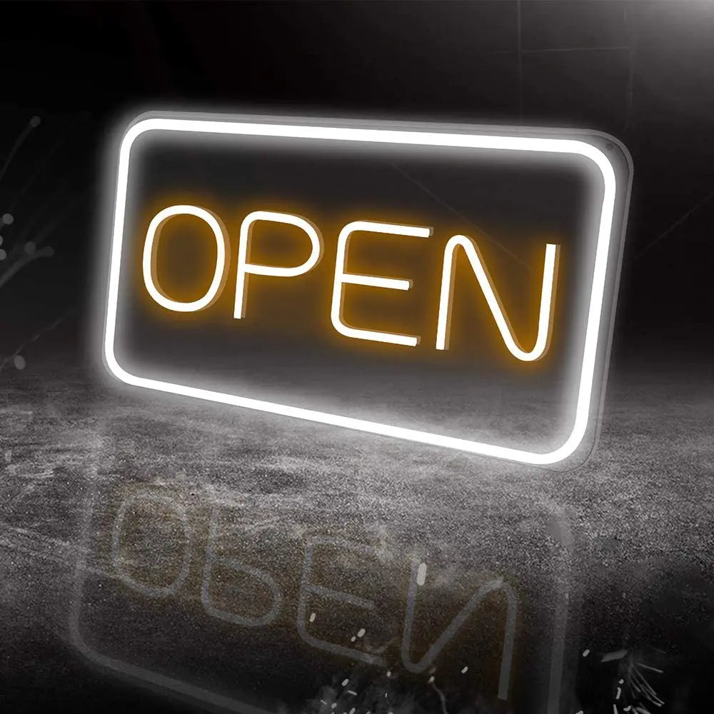 12V Led Neon Open Sign Drop Shipping No MOQ Open Neon Sign