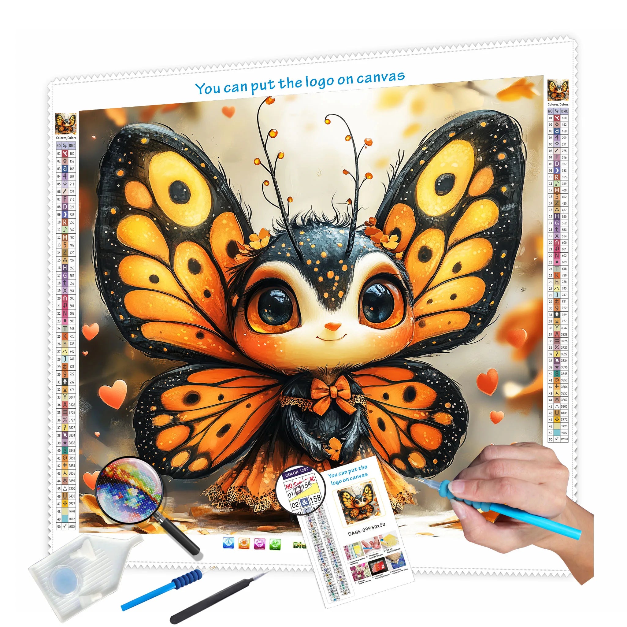 N-2568 Wholesale 5D Diamond Painting DIY Kit Landscape Home Decoration Portrait Subject