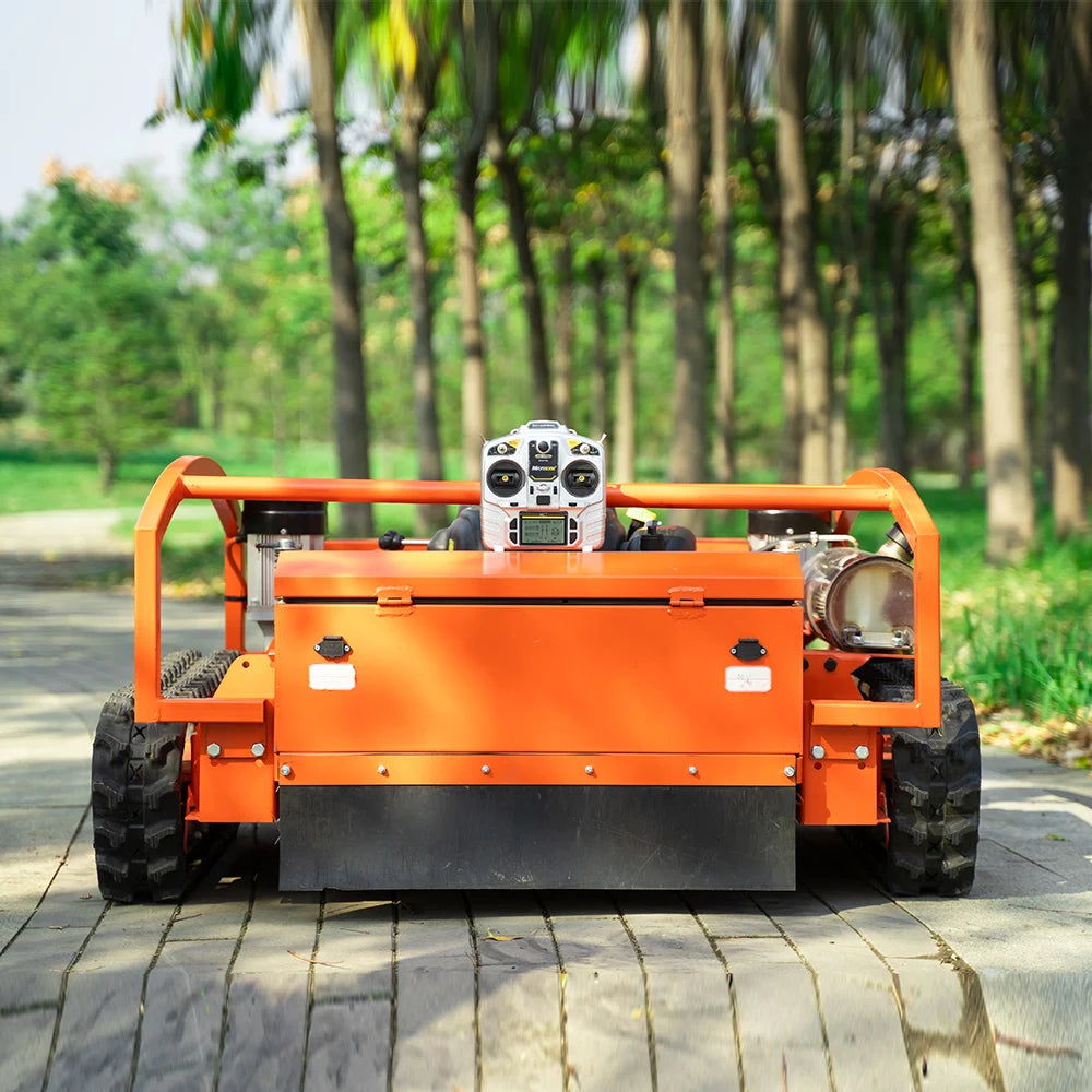 Robot Grass Cuttings Automatic Garden Lawn Mower Farm Robot Cut Grass Machine 900mm Golf Course Cutting Machines