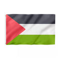 Promotional 48h Fast Delivery Polyester Brass Grommets Custom Logo Palestinian Flag Car Garden Flag and Scarf