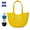 Wholesale Fashion New Summer Handbags Women Small Eva Bag Silicone Beach Tote Rubber Bags
