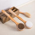 Custom Logo Dry SPA Bath Body Brush Without Handle Sisalwooden with Natural Bristle Soft Brush Bath Brushes Sponges & Scrubbers