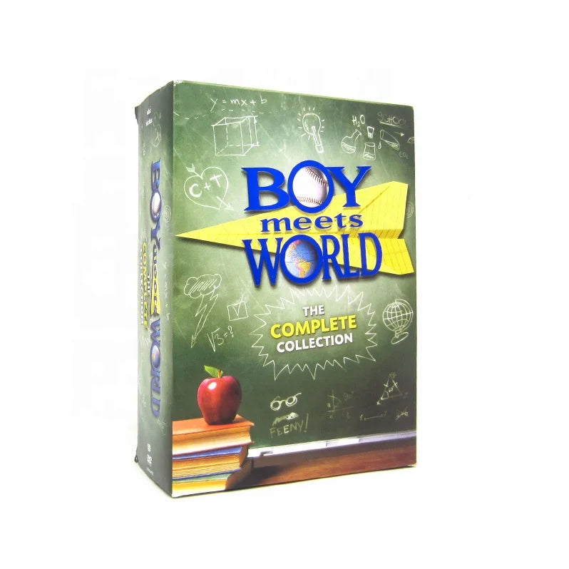 Free Shipping Cartoon Drama Region 1 2  DDP Buy NEW China Manufacturer DVD BOXED SETS MOVIES Boy Meets World Season 1-7  22DVD