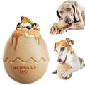 Hot Selling Eco-Friendly TPR Custom Color Interactive IQ Training BPA Free Dinosaur Egg Slow Food Dog Chew Toy