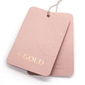 Custom Eco-Friendly Printed Embossed Logo Paper Hang Tags for Garment Bags & Shoes