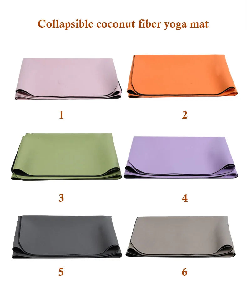 Recycle Eoc-friendly Coconut Fiber Yoga Mat 1.5mm Thickness