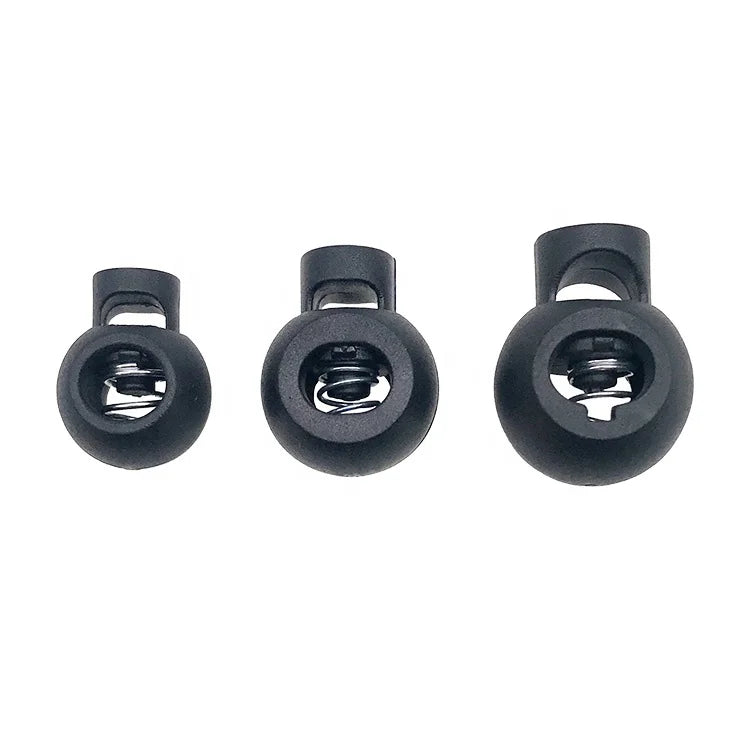 High Quality Cheap Price All Sizes Bag Cloth Non-woven Bag Adjustable Plastic Round Cord Elastic Plastic Cord Stopper