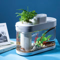 Plastic Fish Tank Wifi Automatic Feeder Smart Fish Tank Set Aquarium With Feeder Nano Acrylic Fish Tank