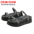 Diamond Strap slippers for Women's Outdoor Wear Women's Summer for Slippers Fashion Open Toe Platform Sandals Women Shoes