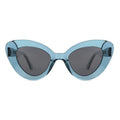 Ladies Quality Hight Luxury Cellulose Acetate Designers Handcraft Polishing 2024 Cat Eye Girl Shades Sunglasses