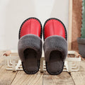 Indoor Winter Men and Women Warm Home Leather slippers New Thickened Cowhide Fur slippers