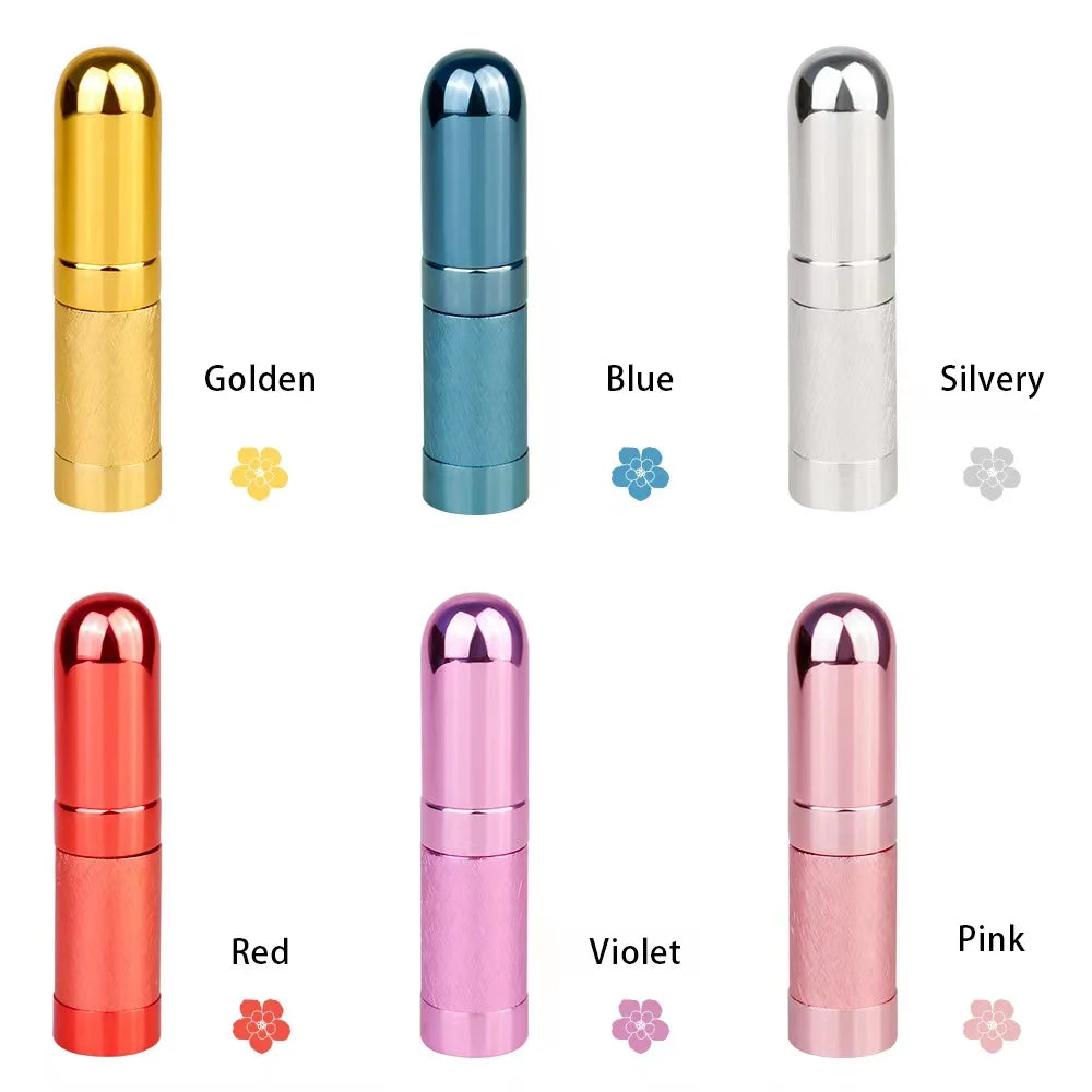 6ml 12ml Mini Perfume Atomizer Refillable Perfume Bottles Travel Sized Aluminum Perfume Atomizer Spray Bottle