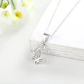 POLIVA Fashion Jewelry Popular 925 Sterling Silver Pendants Rhodium Plated Love Heart Butterfly Pendant