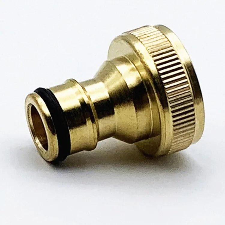All Brass 3/4 Female Teat Nipple Quick Water Pipe Car Connector