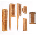 Wholesale Anti Static Custom logo Mens Beard Pocket Comb Beard Hair Grooming Kit Wood Wide Tooth Beard Wooden Comb Sandalwood