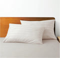 Premium Striped 16" Deep Pocket Fitted Sheet Customize Bedding Extra Soft Stripe 600TC Egyptian Cotton Bed Sheets Set