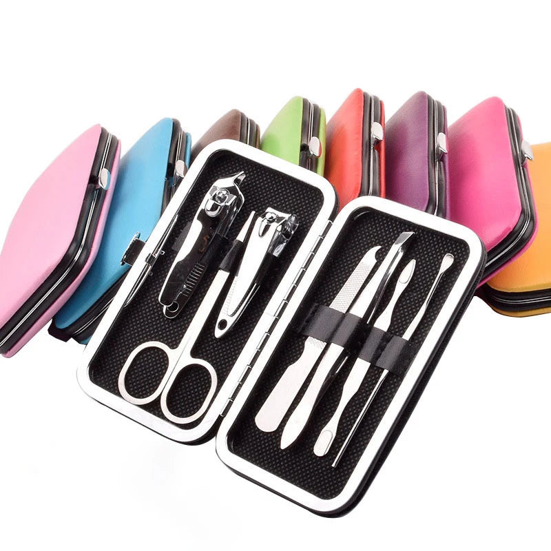 2025 New YD Buy Wholesale From China Stainless Steel 7pcs Mini Manicure Kit for Salon