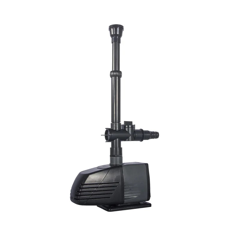3000GPH Submersible Garden Fountain Pump with Multiple Nozzles Outdoor Pond Pump for  Fish Tanks Adjustable Flow ET