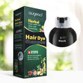 OEM Hot Selling Ammonia Free Wholesale Coverage Fast Coloring Professional Permanent Herbal Black Hair Dye Shampoo
