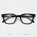 Fashion Eyeglasses Men clear Lens Tr90 Acetate Optical Glasses Frame for Women Black Leopard square Eyewear Frame Gifts