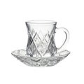 European High - End Custom Carved Crystal Glass Plate