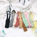 Bohemian Hand Woven Cotton Hair Headband Handmade Hair Band Accessories Fashion Sports Headbands for Girls Wholesale