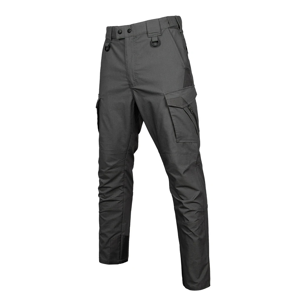Waterproof Windproof Breathable Eco-Friendly Canvas Stretch Plus Size Casual Straight Multi-Pocket Outdoor Techwear Pants Men