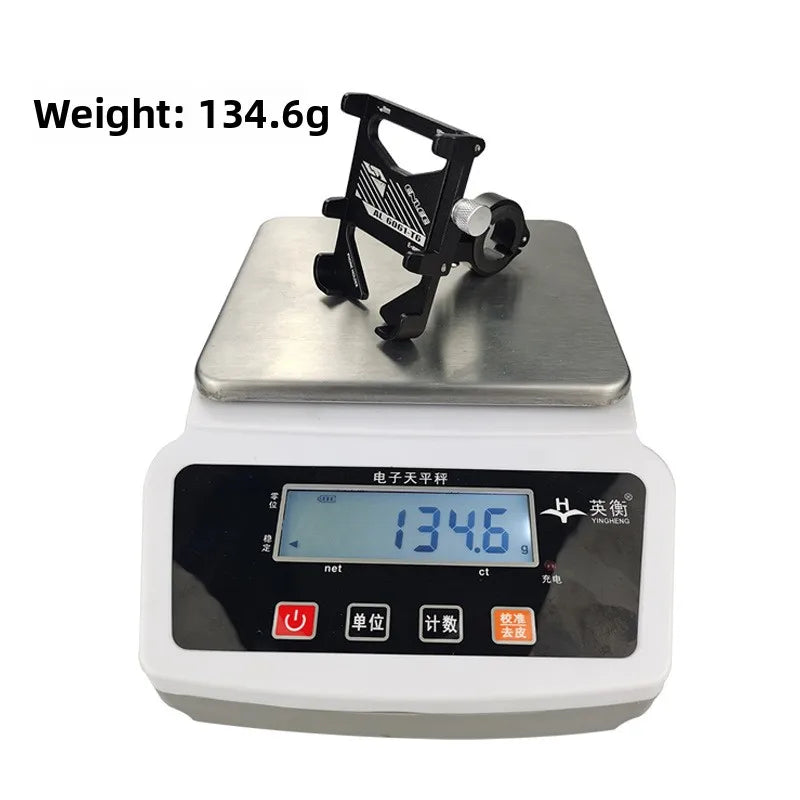 Aluminum Alloy Cross-border Bicycle Motorcycle Electric Bicycle Riding Shockproof Navigation Phone Holder