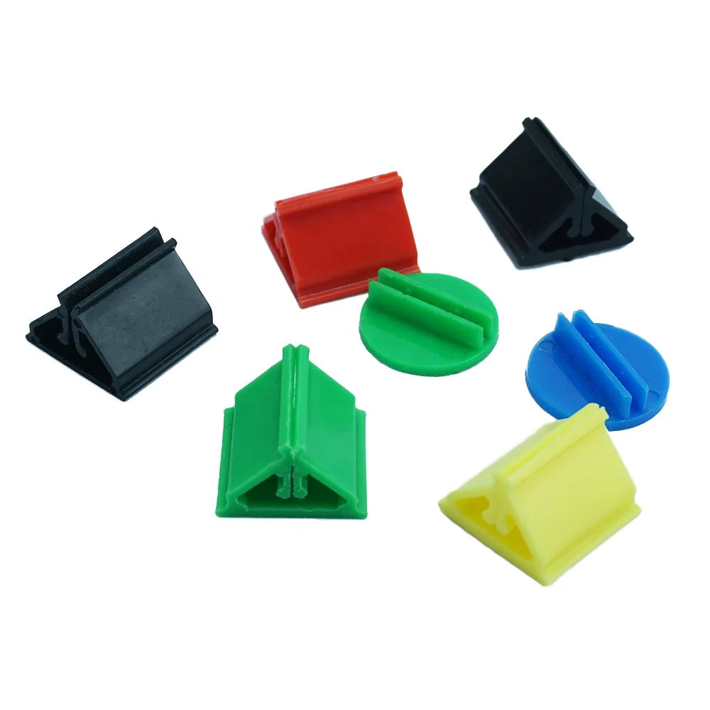Round Colorful Plastic Card Stand Wholesale Playing Card Holder for Kids Children Board Game