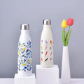 Wholesale Insulated Stainless Steel Sport Water Bottle Vacuum Flask With String Handle Lid