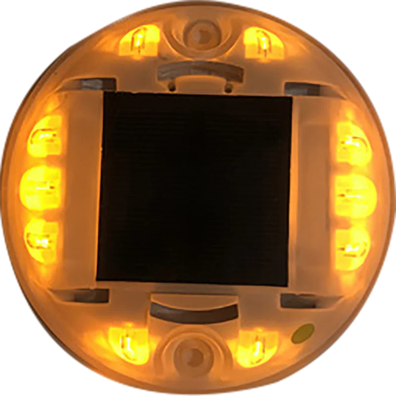 Il300  Plastic Solar Road Stud Ip68 Flashing  Solar Powered Led cat Eye  Parking Deck