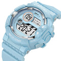 New Trendy Unisex Digital Sport Watch Waterproof with Luminous Alarm and Stop Watch Features Fashionable