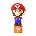 New Arrivals Cartoon 65cm Collection Game Assembled Marioed Diamond Bricks Figures Super Bros Miner Magic Building Blocks Toys