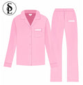 Women Sleepwear Bamboo Pyjamas Womens Two Pieces Soft Sleep Loungewear Women Ribbed Pajamas
