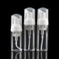 Small 1oz 2oz 30ml 60ml Clear Bubble Pump Dispenser Bottle Empty Mini Facial Cleanser Mousse Bottle