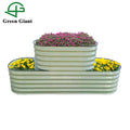 Huizhou Green Giant 32'' Tall Double Terraced Metal Modular Corrugated Raised Garden Bed Kit