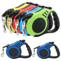 Durable Pet Leash 3m 5m Automatic Retractable Nylon Cat Lead Traction Extension Rope Puppy Lead Roulette Auto Leash for Dog