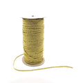 Factory Sale Golden Silver Colorful Flat 1/8'' Braided Elastic 3mm Elastic