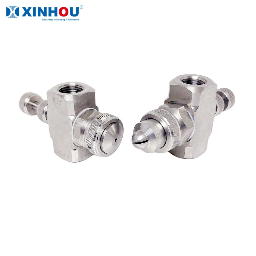 Siphon Pressure Micron Droplets air Water Atomizing Fog Spray Nozzle