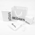 Custom Logo Printed Paper Packaging Gift Sliding Jewelry Packaging Box and Drawstring Pouch