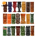 Wholesale Custom Logo Tiki Bar Ceramic Cup Unique Designs Hawaii Shot Cocktail Bar Hawaii Ceramic Tiki Mug