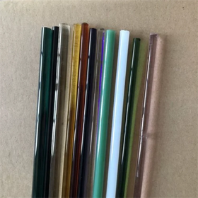 JR Glass China Supplier Product Borosilicate Colored Glass Rod and Tube