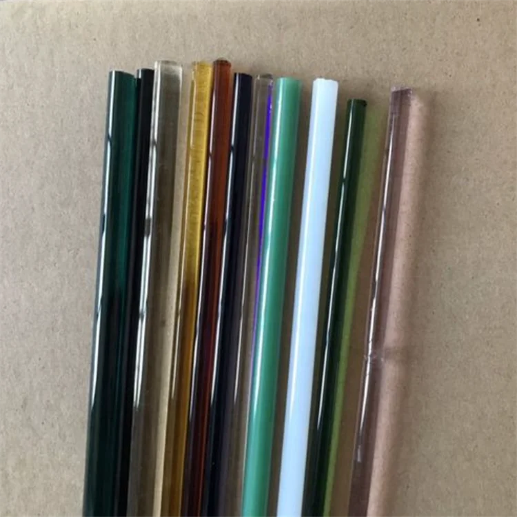 JR Glass China Supplier Product Borosilicate Colored Glass Rod and Tube
