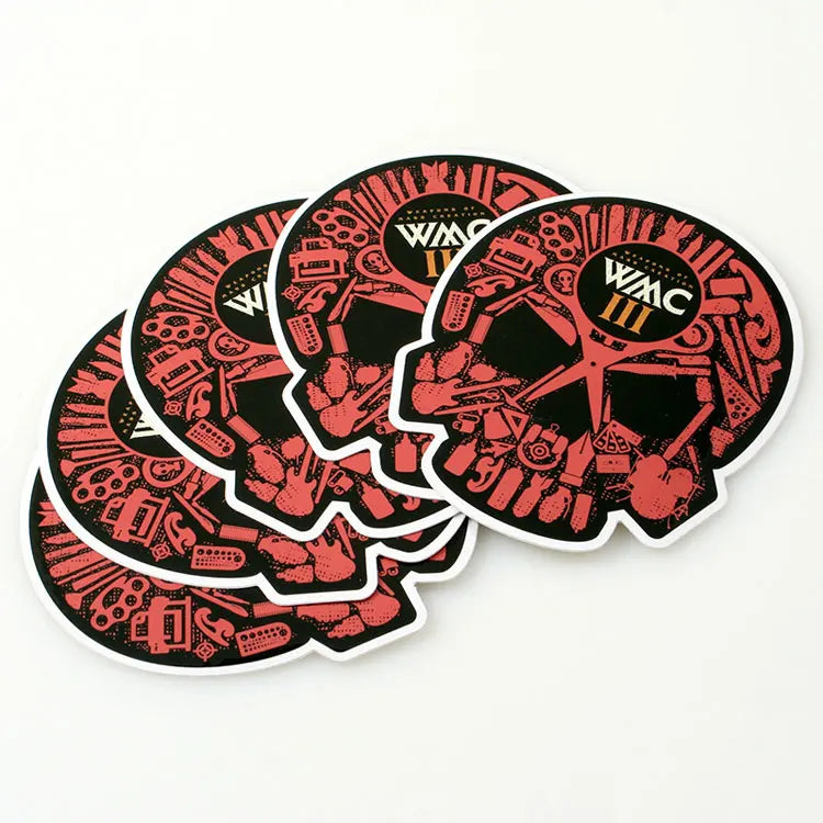 Wholesale Glossy Adhesive Vinyl Sticker Paper Waterproof Die Cut Design