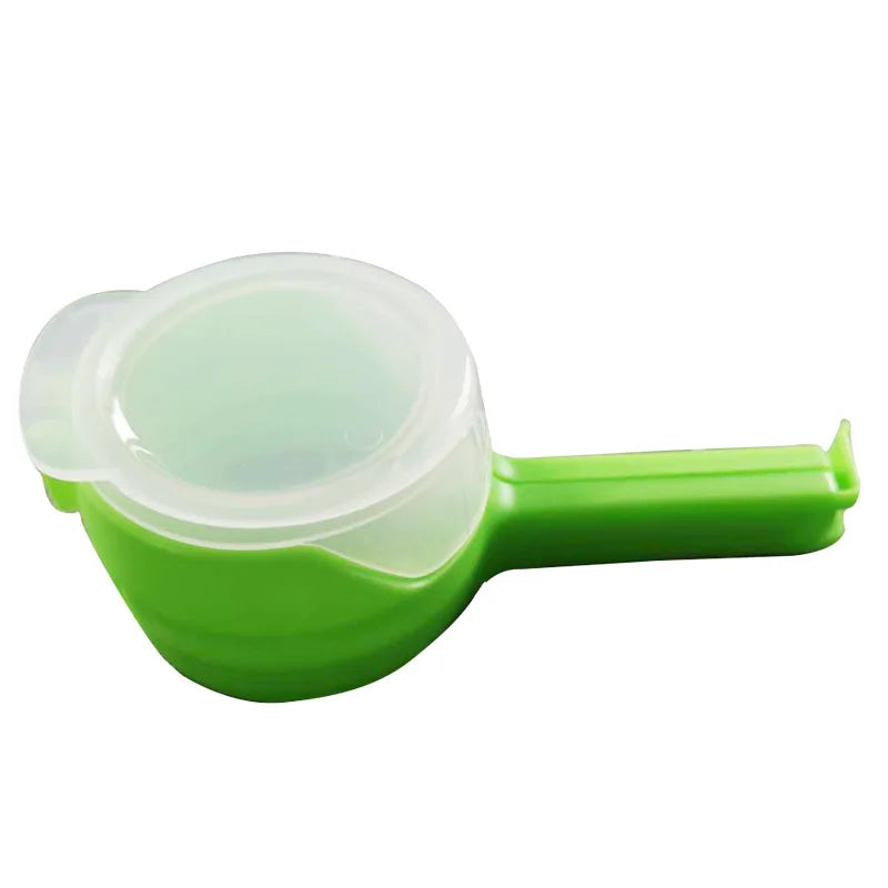 Kitchen Chip Bag Clips Multifunctional Snack Bag Sealing Clip With Pouring Spout for Seeds Nuts Oats Coffee